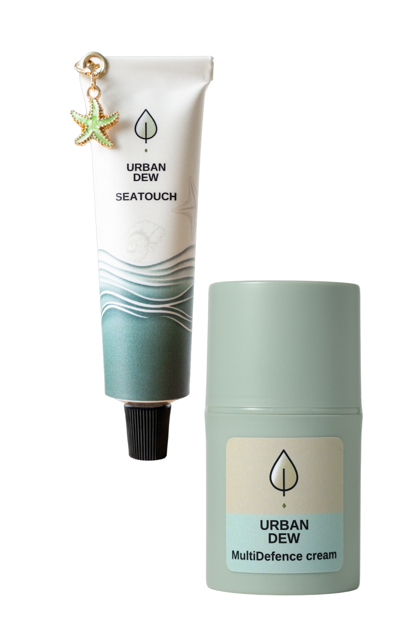 Complete your daily care routine with an antioxidant-rich face cream and deeply nourishing hand cream. A must-have set for city life skincare.